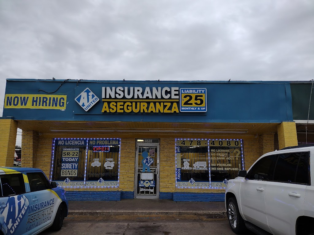 Ai United Insurance | 4628 E Lancaster Ave, Fort Worth, TX 76103, USA | Phone: (682) 478-4080