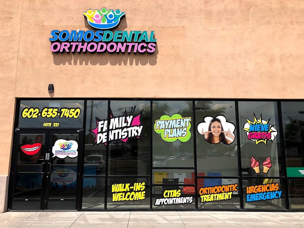 Somos Dental & Orthodontics - Camelback | 6702 W Camelback Rd #100, Glendale, AZ 85303, USA | Phone: (602) 635-7450