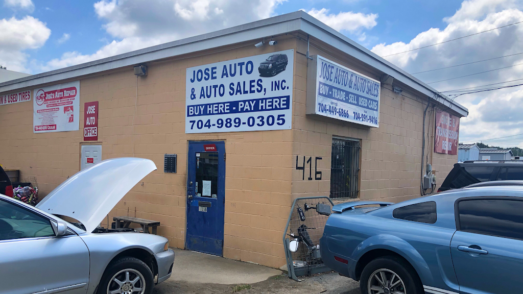 Jose Auto and Auto Sales Inc. | 416 N Sutherland Ave, Monroe, NC 28110, USA | Phone: (704) 301-9931