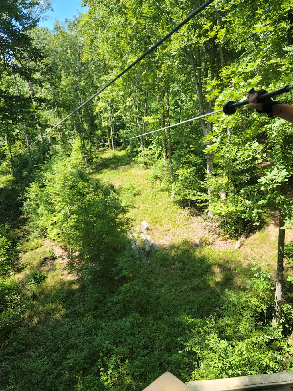 Carolina Ziplines Canopy Tour | 1085 Nickell Farm Rd, Westfield, NC 27053, USA | Phone: (336) 972-7656