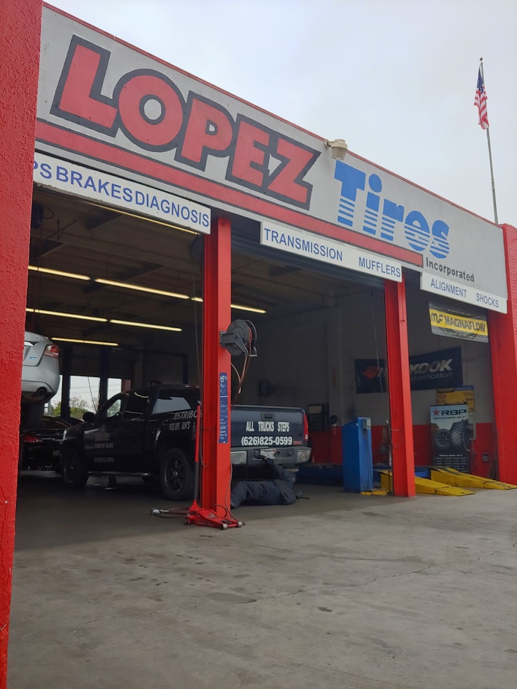 Lopez Tires Inc | 1860 N Hacienda Blvd, La Puente, CA 91744, USA | Phone: (626) 916-1081