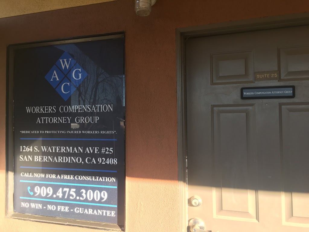 Workers Compensation Attorney Group | 1264 S Waterman Ave Suite #25, San Bernardino, CA 92408, USA | Phone: (909) 475-3009