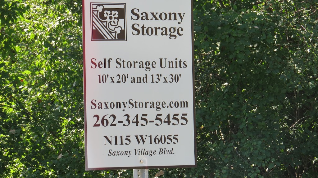 Saxony Storage | N115W16055 Saxony Village Blvd, Germantown, WI 53022, USA | Phone: (262) 345-5455