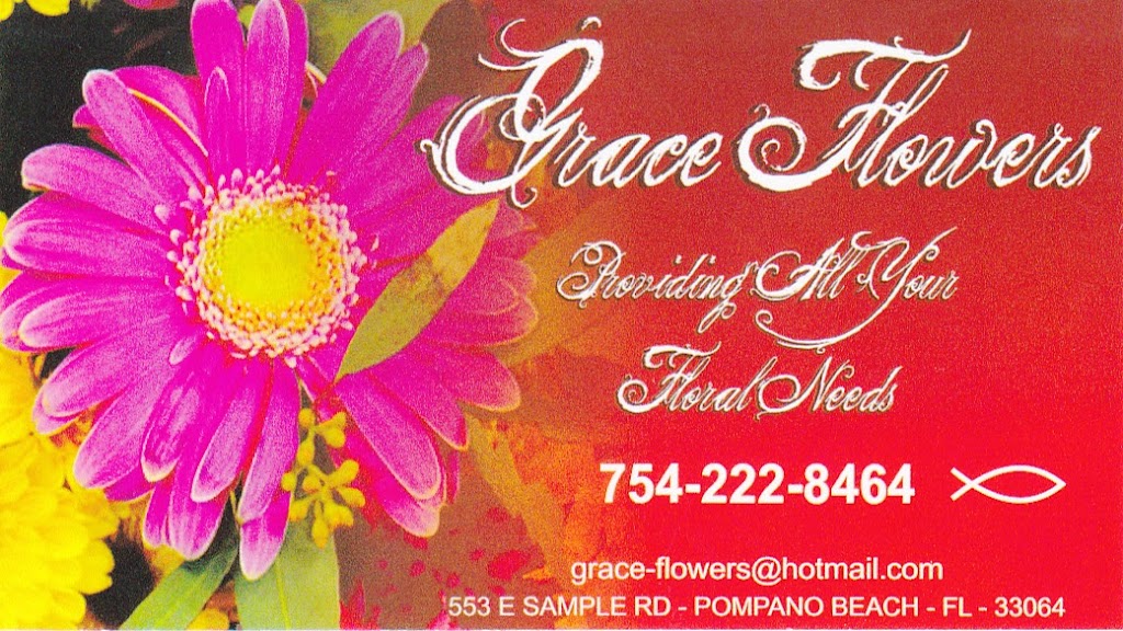 Grace Flowers, Inc. | 553 E Sample Rd, Pompano Beach, FL 33064 | Phone: (754) 222-8464