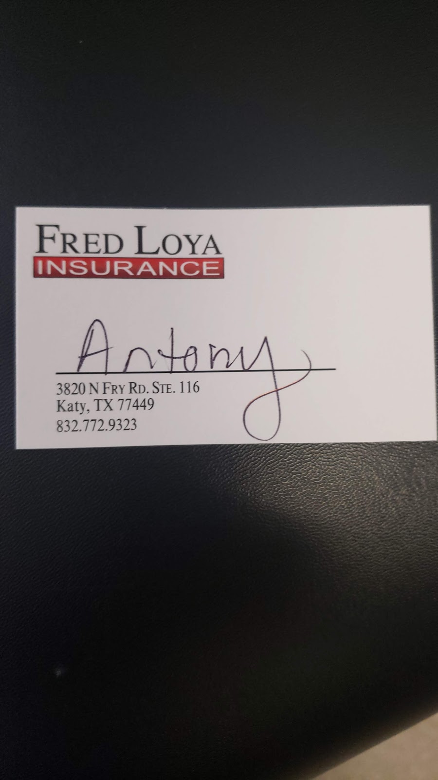 Fred Loya Insurance | 3820 N Fry Rd Ste 116, Katy, TX 77449, USA | Phone: (832) 772-9323