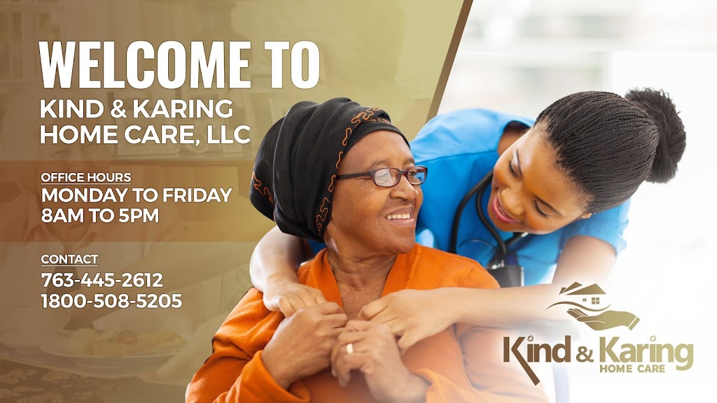 Kind & Karing Home Care | 3153 164th Ave NW, Andover, MN 55304, USA | Phone: (763) 445-9555