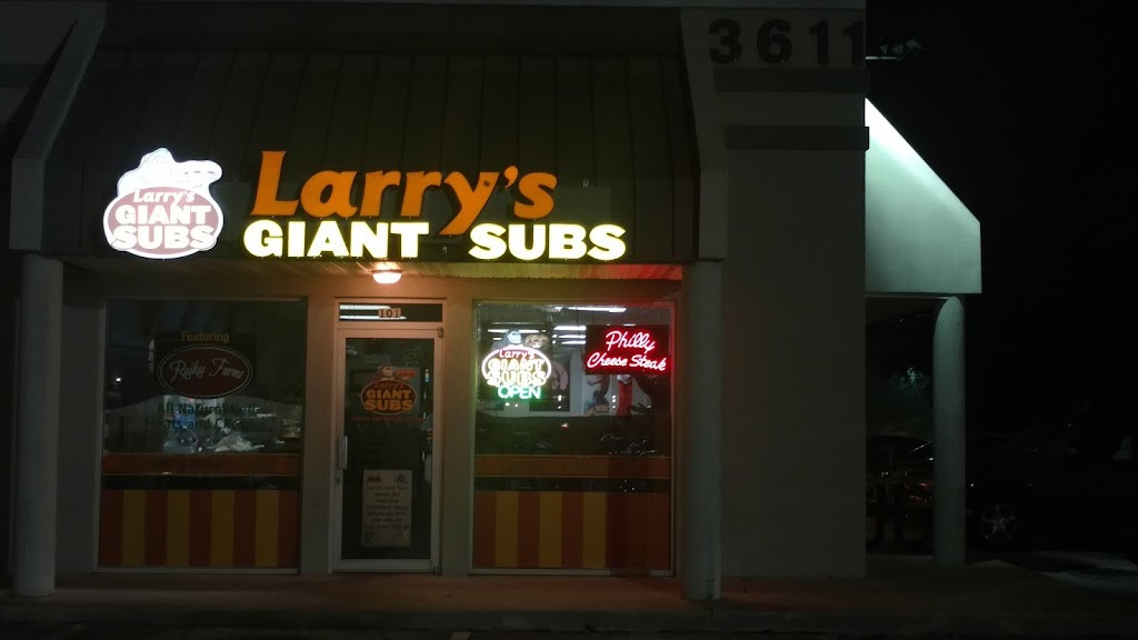 Larrys Giant Subs | 3611 St Johns Bluff Rd S #101, Jacksonville, FL 32224, USA | Phone: (904) 643-7300