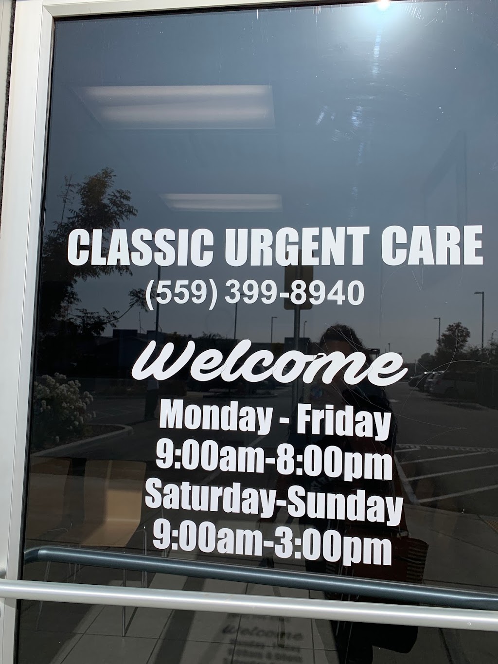 CLASSIC URGENT CARE | 622 Academy Ave, Sanger, CA 93657, USA | Phone: (559) 399-8940