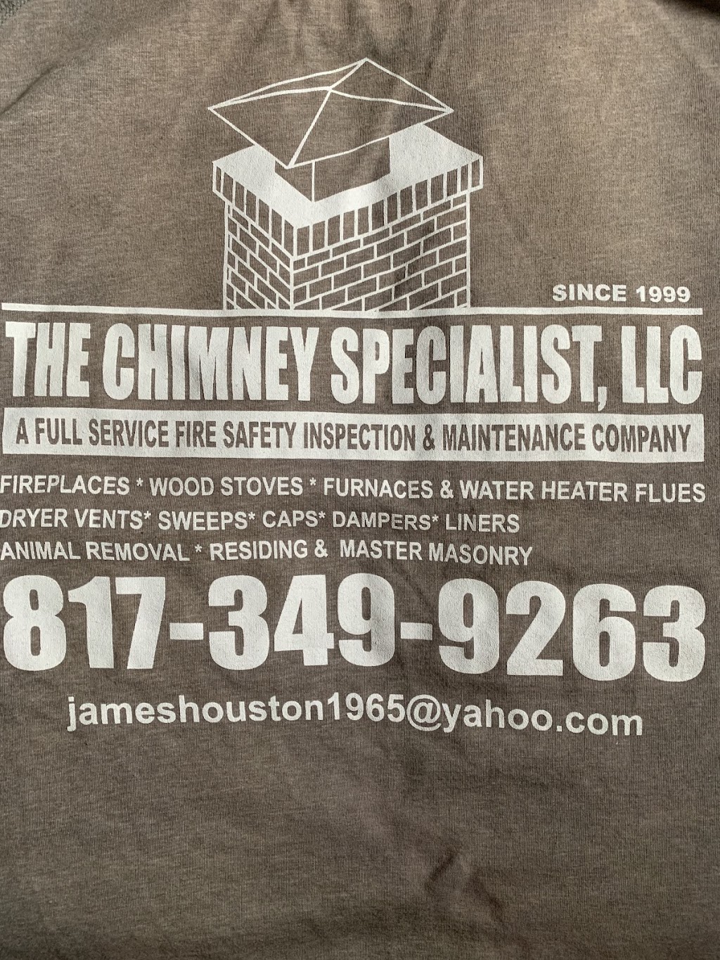 The Chimney Specialist, LLC | 12390 Farm to Market Rd 730 N, Azle, TX 76020, USA | Phone: (817) 349-9263