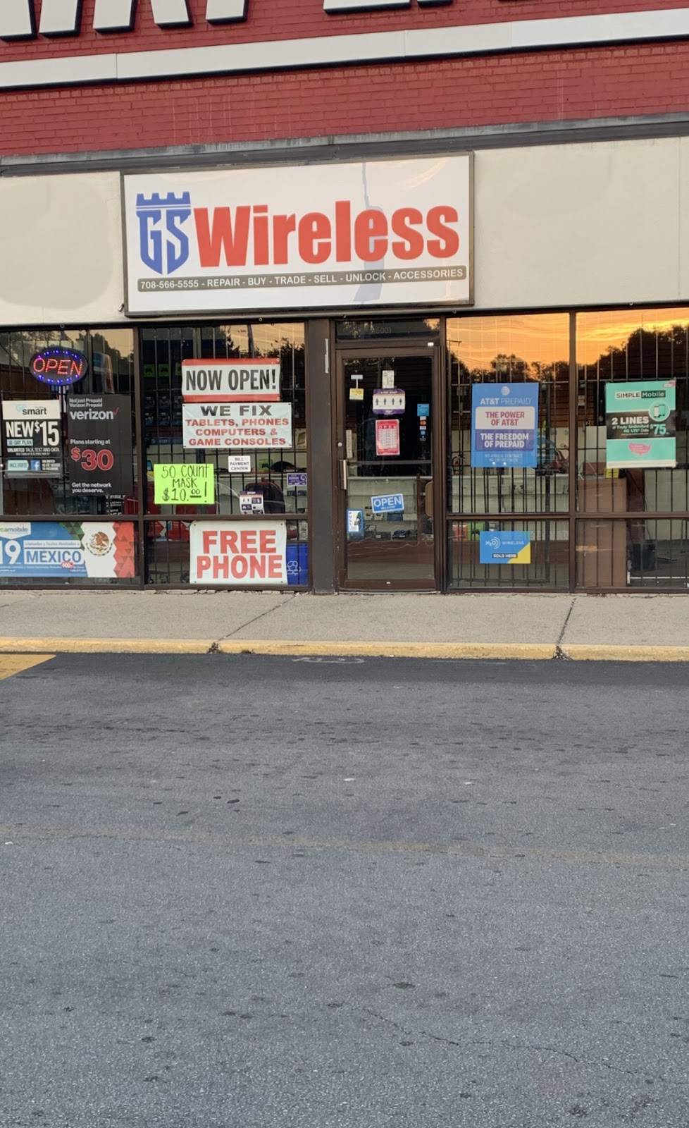 GS Wireless | 16001 Kedzie Ave, Markham, IL 60428, USA | Phone: (708) 566-5555