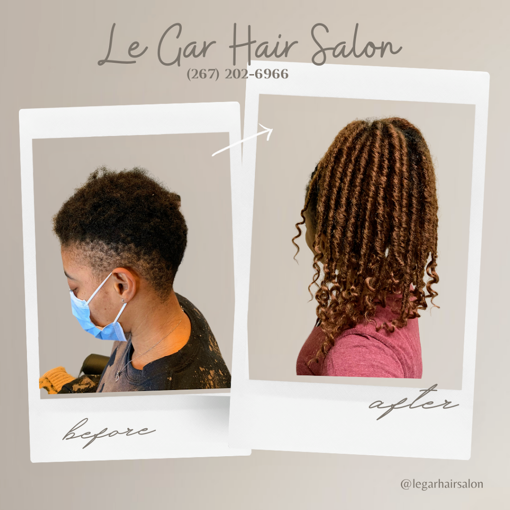 Le Gar Hair Salon | 9080 Mill Creek Rd, Levittown, PA 19054, USA | Phone: (267) 202-6966