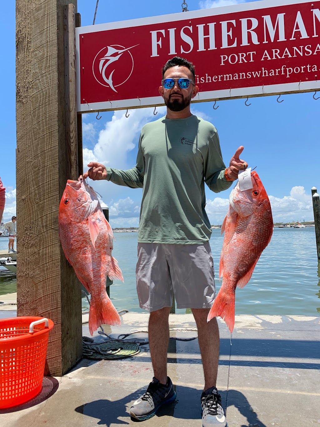 Port Aransas Fishermans Wharf | 900 Tarpon St, Port Aransas, TX 78373, USA | Phone: (361) 749-5448