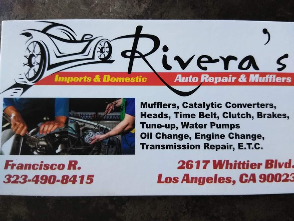 F. Riveras Auto | 2617 Whittier Blvd, Los Angeles, CA 90023, USA | Phone: (323) 490-8415