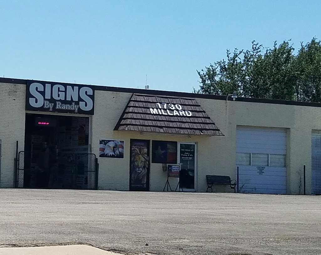 Signs By Randy | 1730 Millard Dr C, Plano, TX 75074, USA | Phone: (972) 424-6424