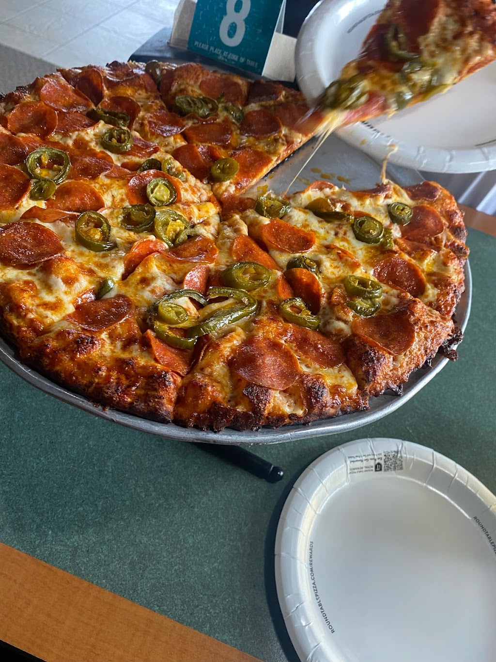 Round Table Pizza | 2585 Canyon Springs Pkwy A, Riverside, CA 92507, USA | Phone: (951) 656-8184