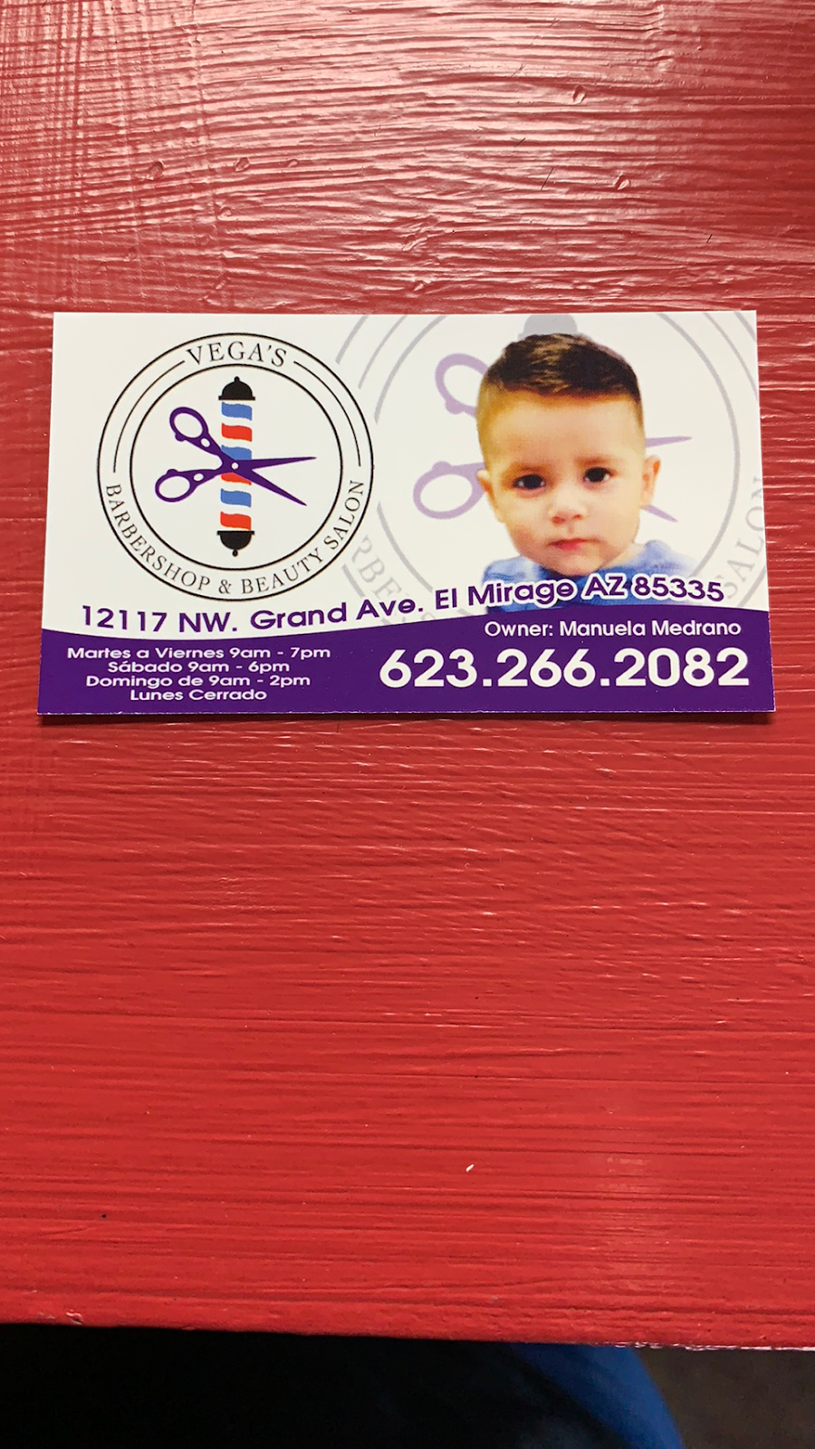 Vega`s Barber Shop and Beauty Salon | 12117 NW Grand Ave, El Mirage, AZ 85335, USA | Phone: (623) 266-2082