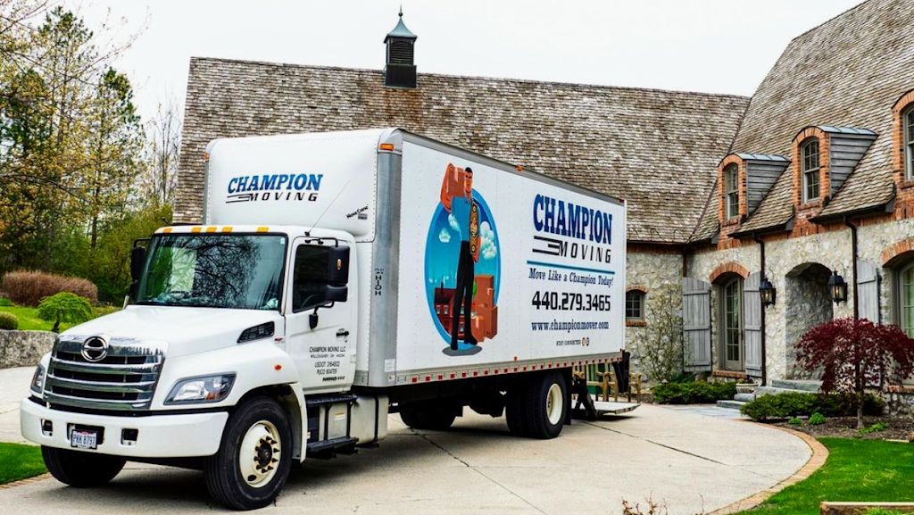 Champion Moving | 34300 Lakeland Blvd, Eastlake, OH 44095, USA | Phone: (440) 596-5969