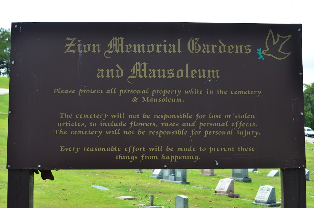 Zion Memorial Gardens | 501 Tarrant Huffman Rd, Birmingham, AL 35206, USA | Phone: (205) 833-0128