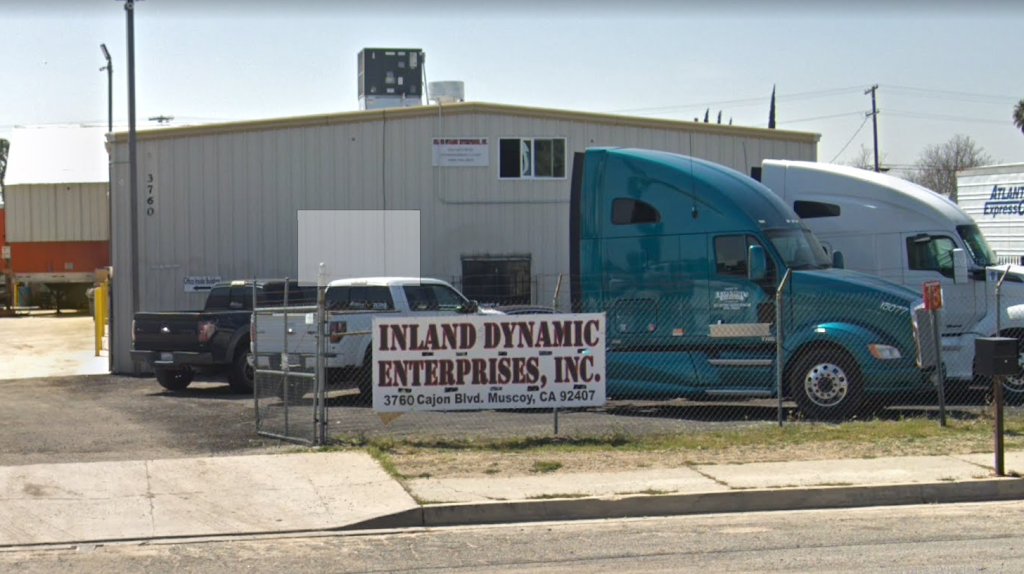 Inland Dynamic Enterprises, Inc. | 3760 Cajon Blvd, San Bernardino, CA 92407 | Phone: (909) 356-2030