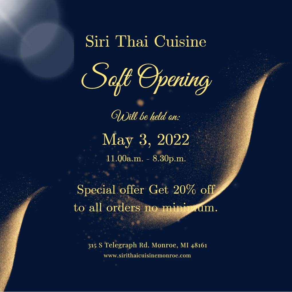 Siri Thai Cuisine | 315 S Telegraph Rd, Monroe, MI 48161, USA | Phone: (734) 241-9636