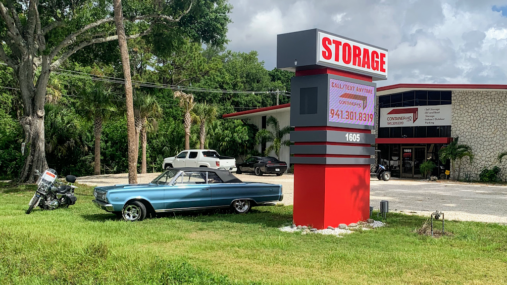 Container HQ Automotive & Self Storage | 1605 W University Pkwy, Sarasota, FL 34243, USA | Phone: (941) 301-8319