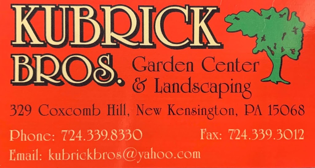 Kubrick Brothers Garden Center | 329 Coxcomb Hill Rd, New Kensington, PA 15068, USA | Phone: (724) 339-8330