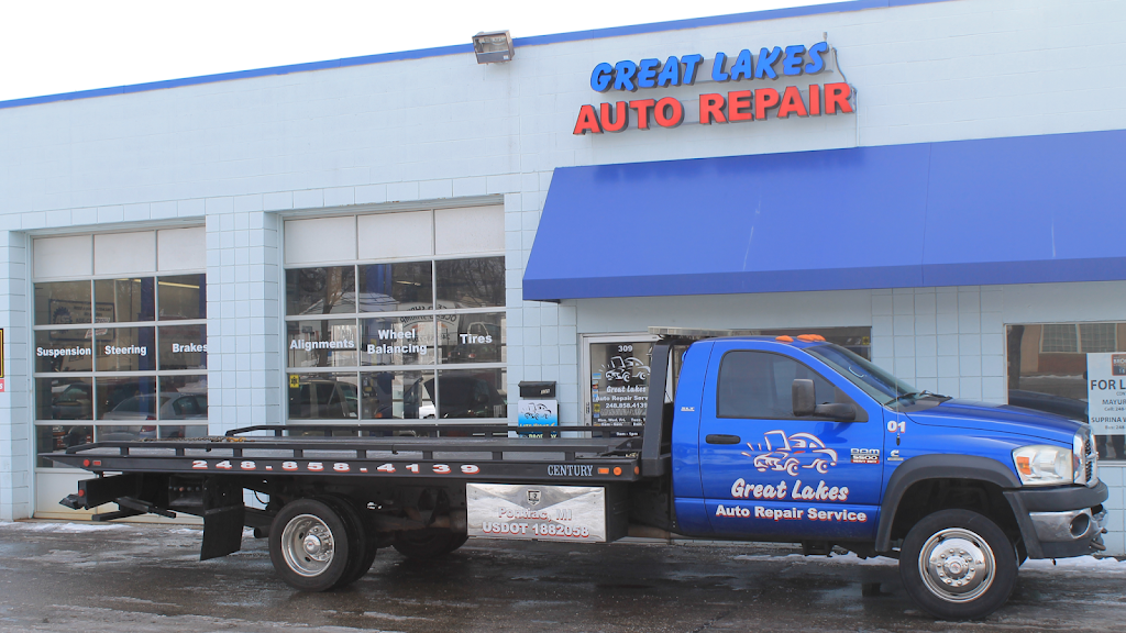 Great Lakes Auto Repair Service | 309 W Walton Blvd, Pontiac, MI 48340, USA | Phone: (248) 858-4139