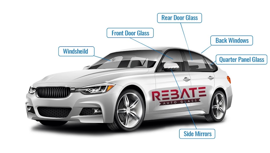 Rebate Auto Glass | 1947 N Lindsay Rd SUITE 107, Mesa, AZ 85213, USA | Phone: (480) 923-9000