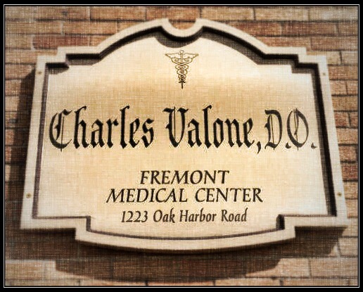 Fremont Medical Center: Dr Charles L. Valone D.O. | 1223 Oak Harbor Rd, Fremont, OH 43420, USA | Phone: (419) 334-7191
