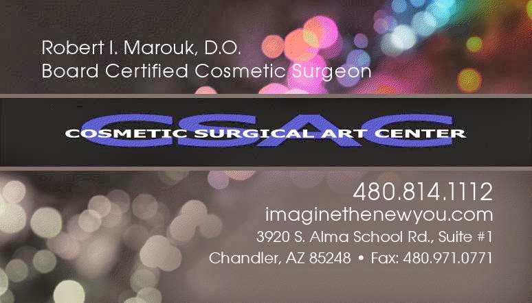Dr. Marouk at the Cosmetic Surgical Art Center | 3920 S Alma School Rd #1, Chandler, AZ 85248, USA | Phone: (480) 814-1112