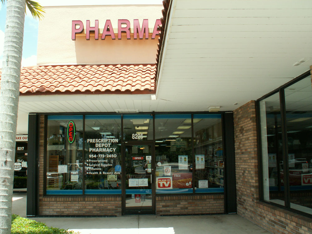 Prescription Depot | 8225 N Pine Island Rd, Tamarac, FL 33321, USA | Phone: (954) 773-2450