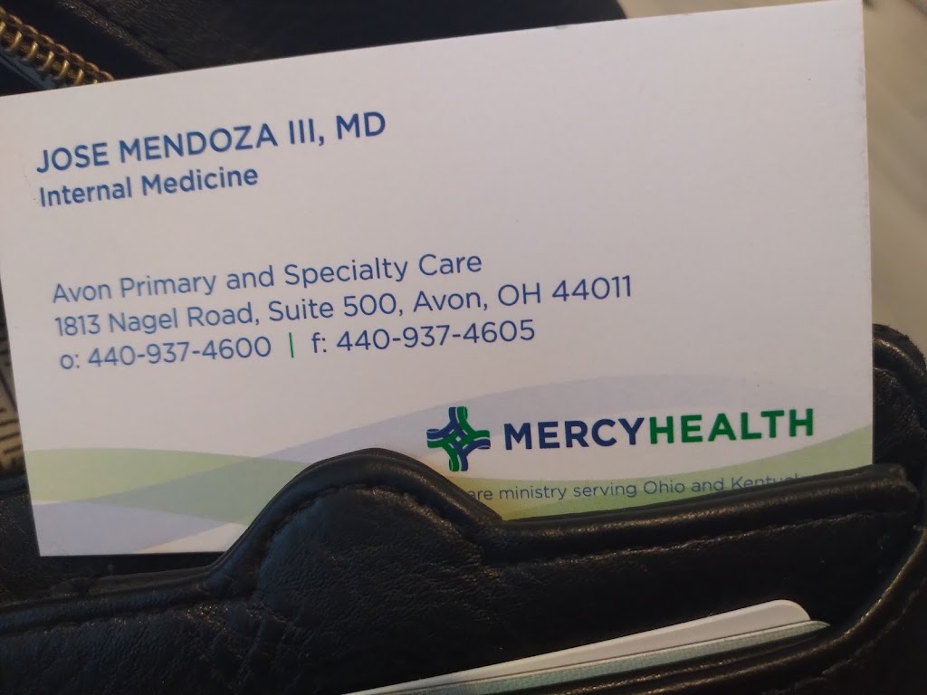 Dr. Jose E. Mendoza III, MD | 1813 Nagel Rd Suite 500, Avon, OH 44011, USA | Phone: (440) 937-4600
