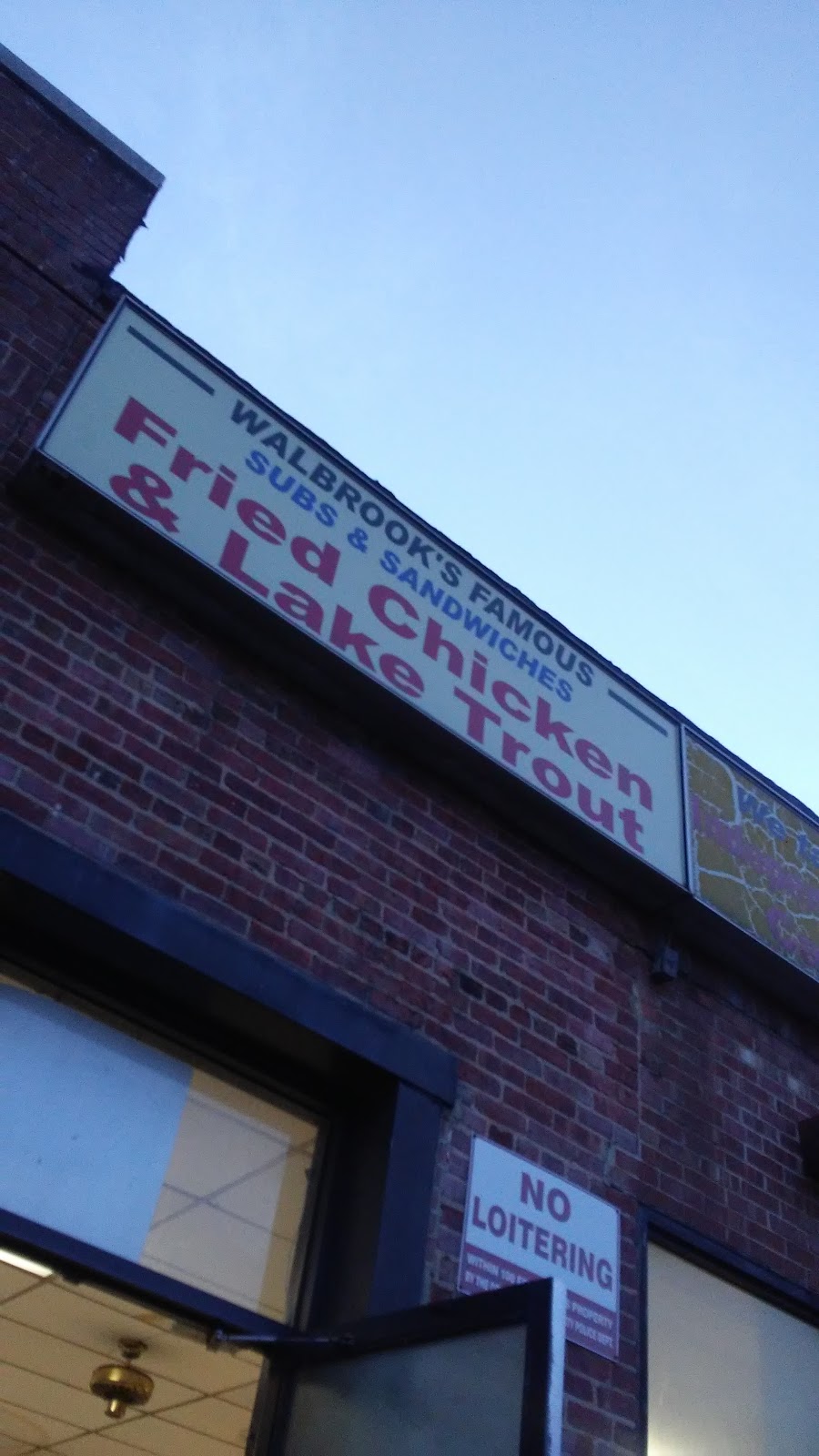 Walbrook Fried Chicken | 3420 Clifton Ave, Baltimore, MD 21216, USA | Phone: (410) 945-0097