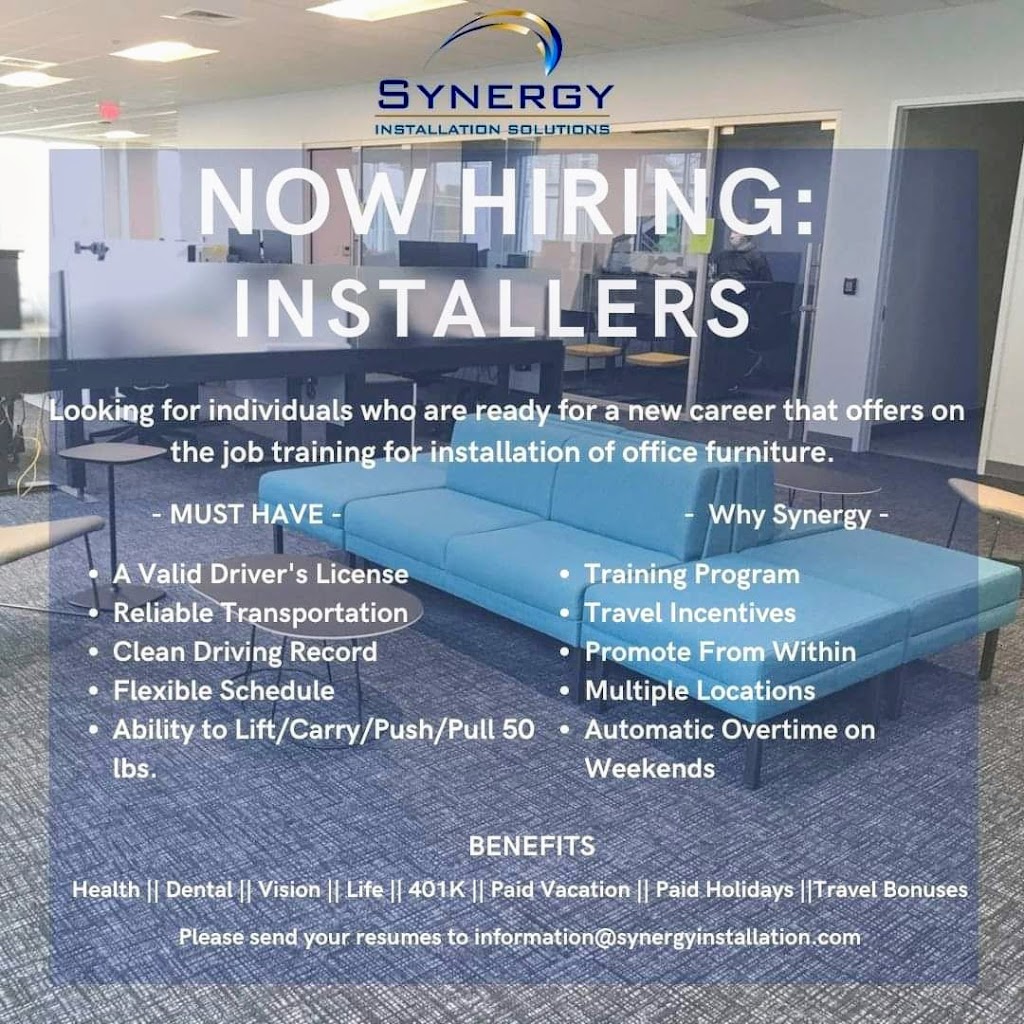 Synergy Installation Solutions | 1421 Gould Blvd Suite A, La Vergne, TN 37086, USA | Phone: (615) 280-1710