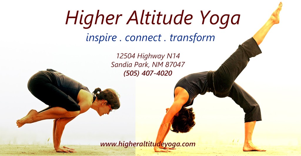 Higher Altitude Yoga | 8 Calle Del Caballo, Sandia Park, NM 87047, USA | Phone: (505) 407-4020