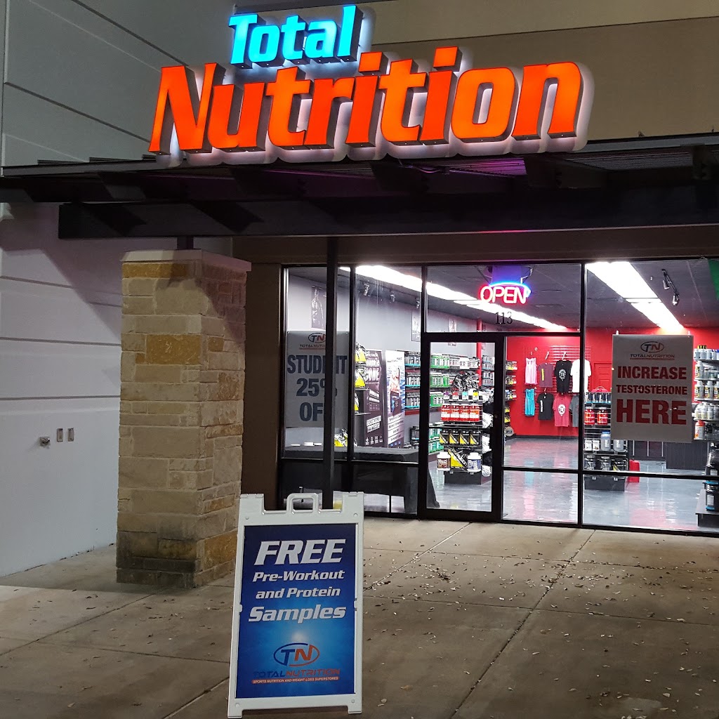 Total Nutrition San Marcos | 1180 Thorpe Ln, San Marcos, TX 78666, USA | Phone: (512) 667-6771