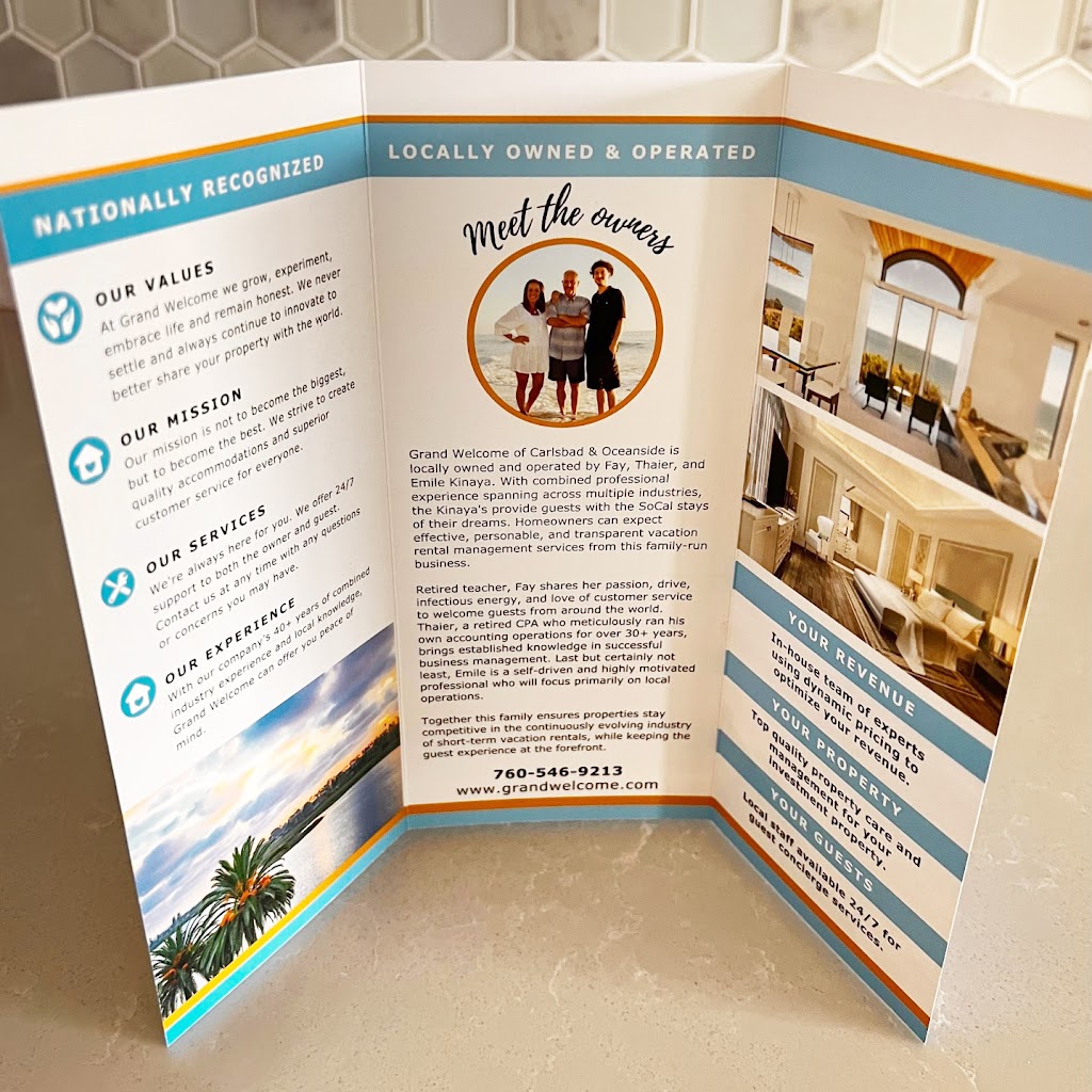 Grand Welcome of Carlsbad & Oceanside Vacation Rental Management | 3046 Villeta Ave, Carlsbad, CA 92010, USA | Phone: (760) 334-6560