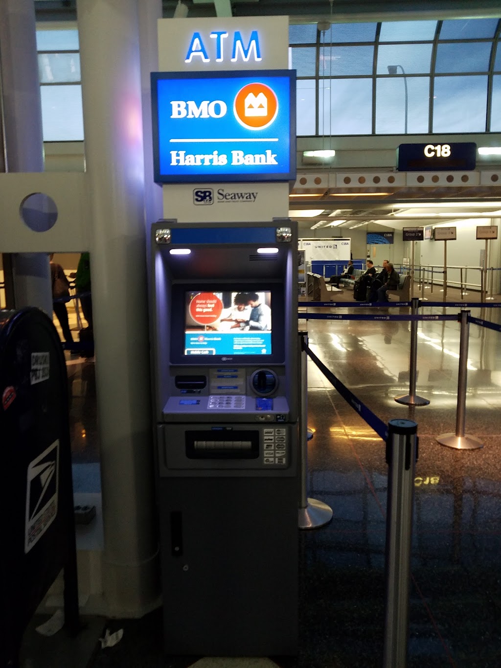 BMO - ATM | 10000 Bessie Coleman Drive, Concourse G, Chicago, IL 60666, USA | Phone: (888) 340-2265