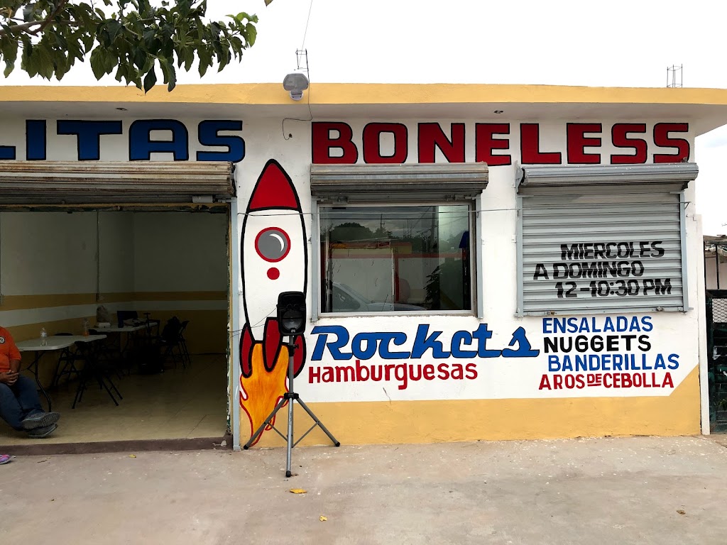 Rockets Mezquital Alitas, Boneless y Mas | Mezquite Blanco, Fraccionamiento El Mezquital 2270, 32575 Cd Juárez, Chih., Mexico | Phone: 656 779 6590