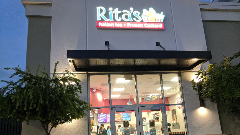 Ritas Italian Ice & Frozen Custard | 11567 Regency Village Dr, Orlando, FL 32821, USA | Phone: (407) 239-4494
