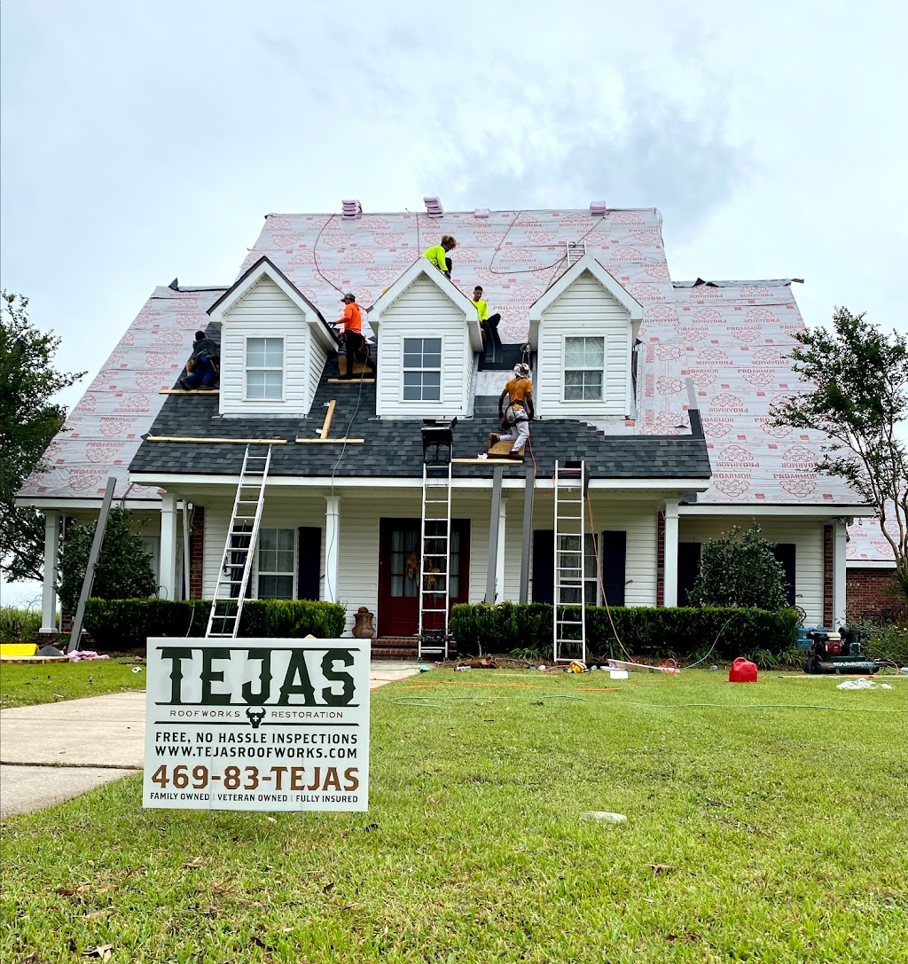 Tejas Roofworks + Restoration | 1537 Harvard Dr, Rockwall, TX 75087, USA | Phone: (469) 838-3527