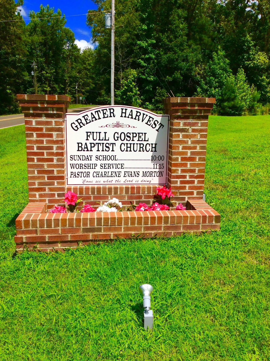 Greater Harvest Full Gospel | 5110 Antioch Rd, Oxford, NC 27565, USA | Phone: (919) 690-1116