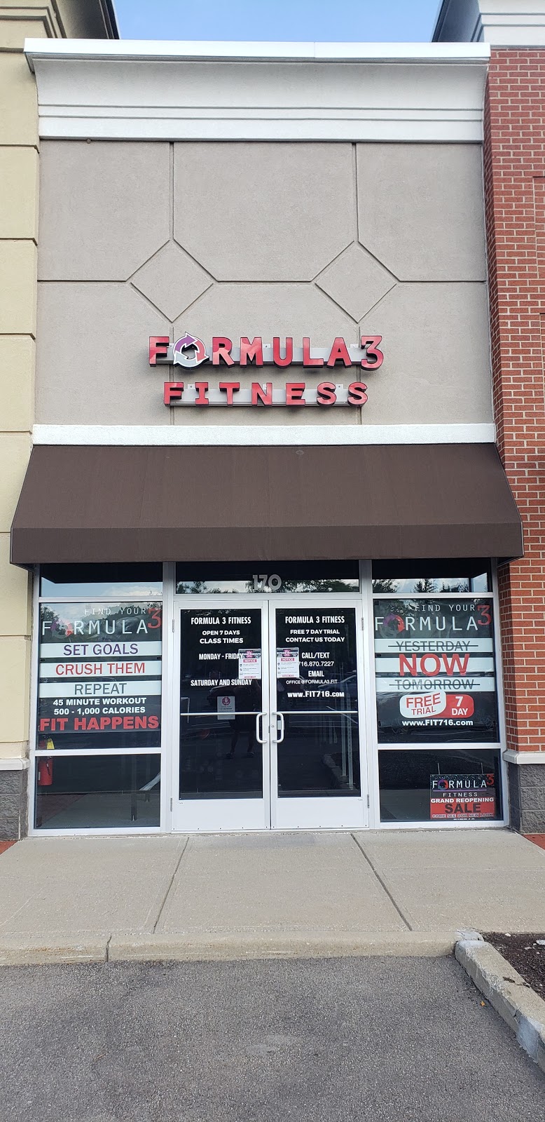 Formula 3 Fitness East Aurora | 170 Main St, East Aurora, NY 14052, USA | Phone: (716) 870-7227