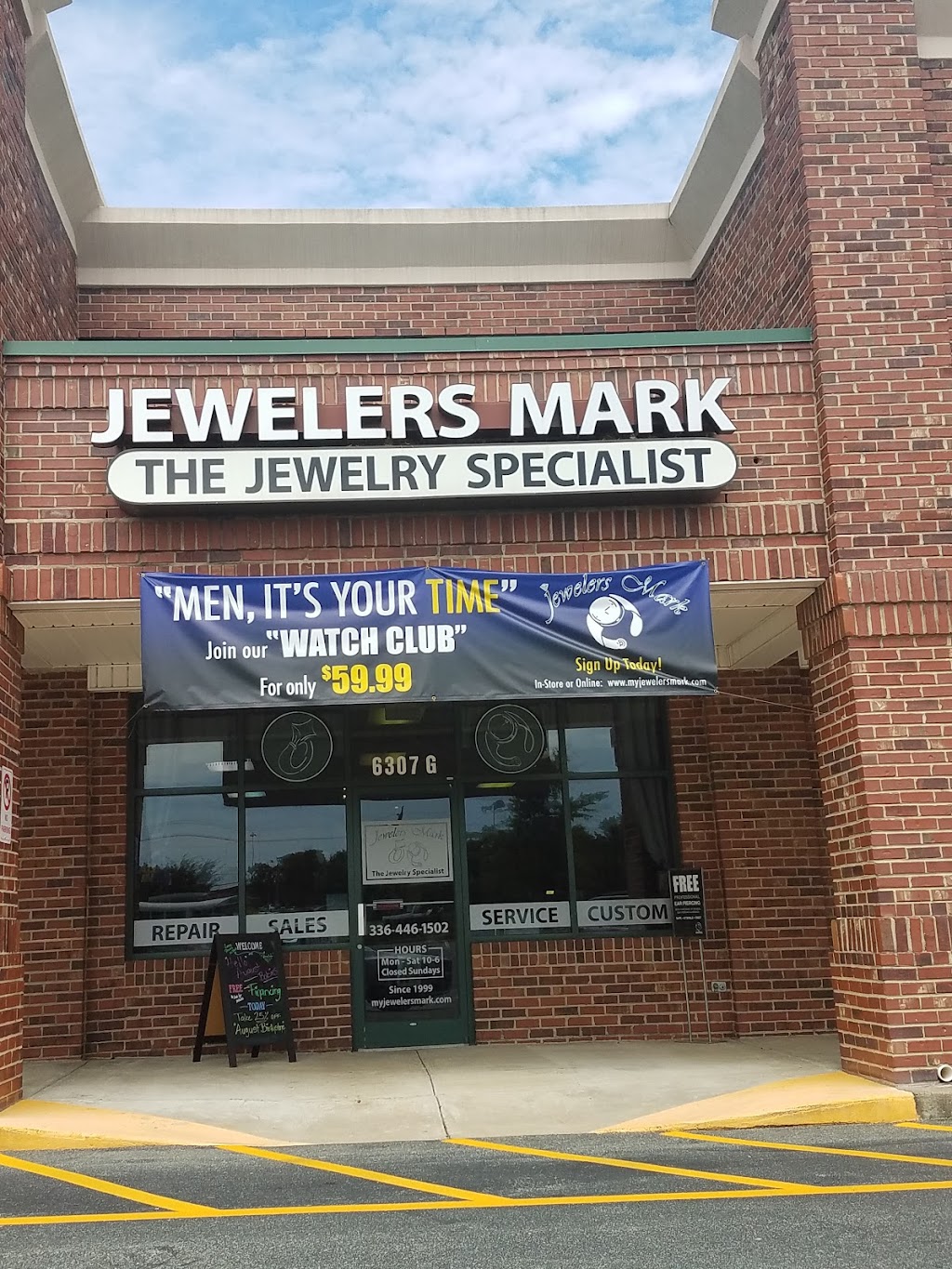 Jewelers Mark | 6307 Burlington Rd, Whitsett, NC 27377, USA | Phone: (336) 446-1502