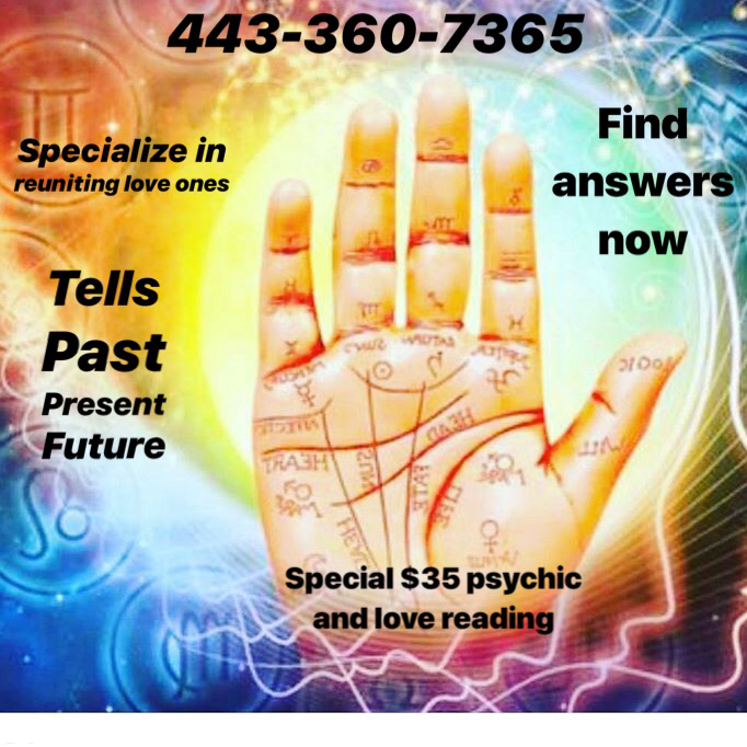 Psychic readings | 1515 Postal Rd, Chester, MD 21619, USA | Phone: (443) 360-7365