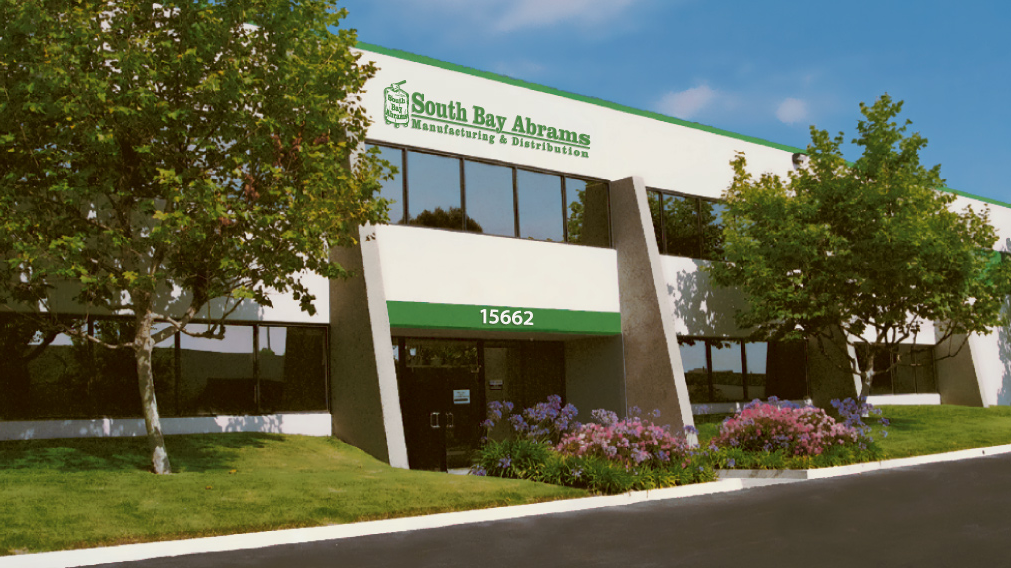 South Bay Abrams Manufacturing & Distribution | 15662 Producer Ln, Huntington Beach, CA 92649, USA | Phone: (800) 852-2806