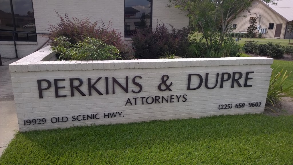 Perkins & Dupre | 19929 Old Scenic Hwy, Zachary, LA 70791, USA | Phone: (225) 658-9602