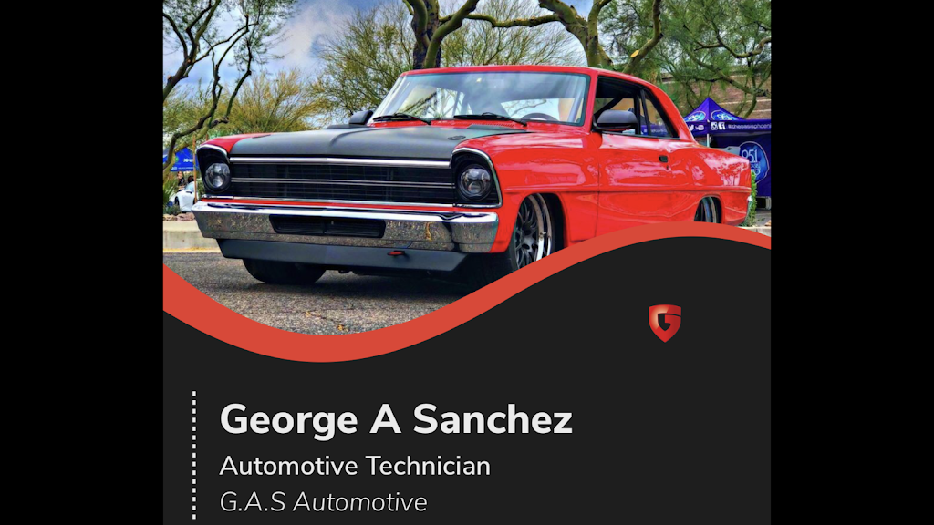 G.A.S Automotive | 14096 W Aster Dr, Surprise, AZ 85379, USA | Phone: (602) 228-3865