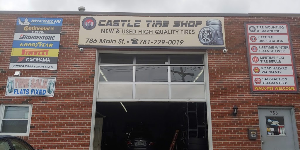 Castle Tire Shop | 786 Main St, Winchester, MA 01890, USA | Phone: (781) 729-0019