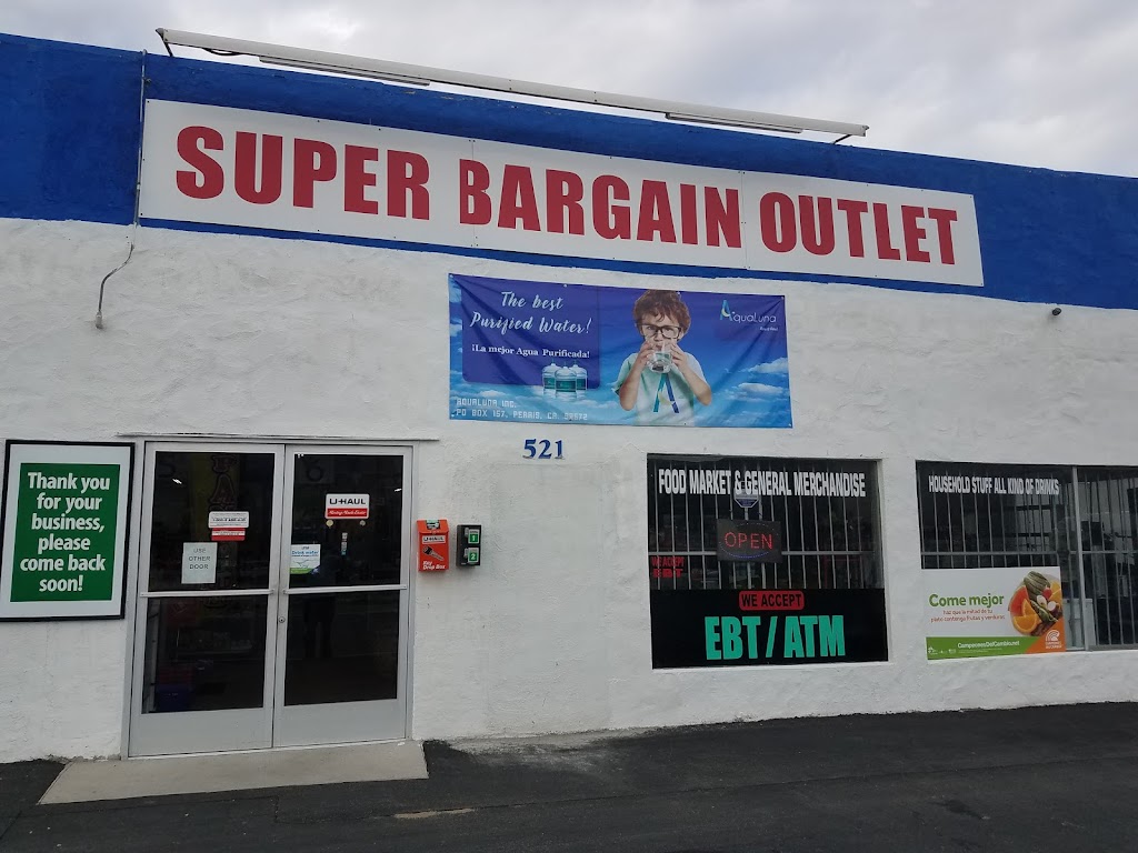 Super Bargain Outlet | 521 E Ramsey St, Banning, CA 92220 | Phone: (951) 849-3355